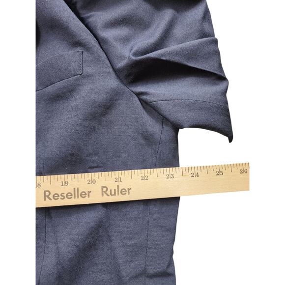 Staten Williams Sport Coat Boardroom Mens 46L Wool Blazer Classic Fit Two Button - Picture 7 of 10